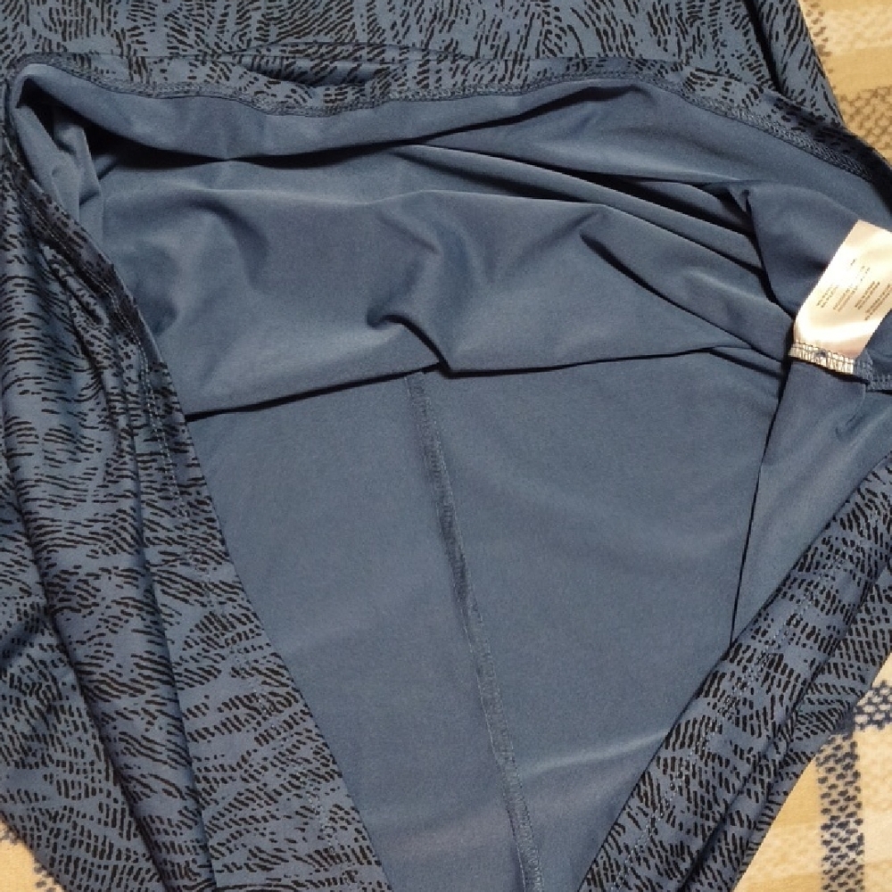 Eddie Bauer Blue Patterned Backless Dress - image 5